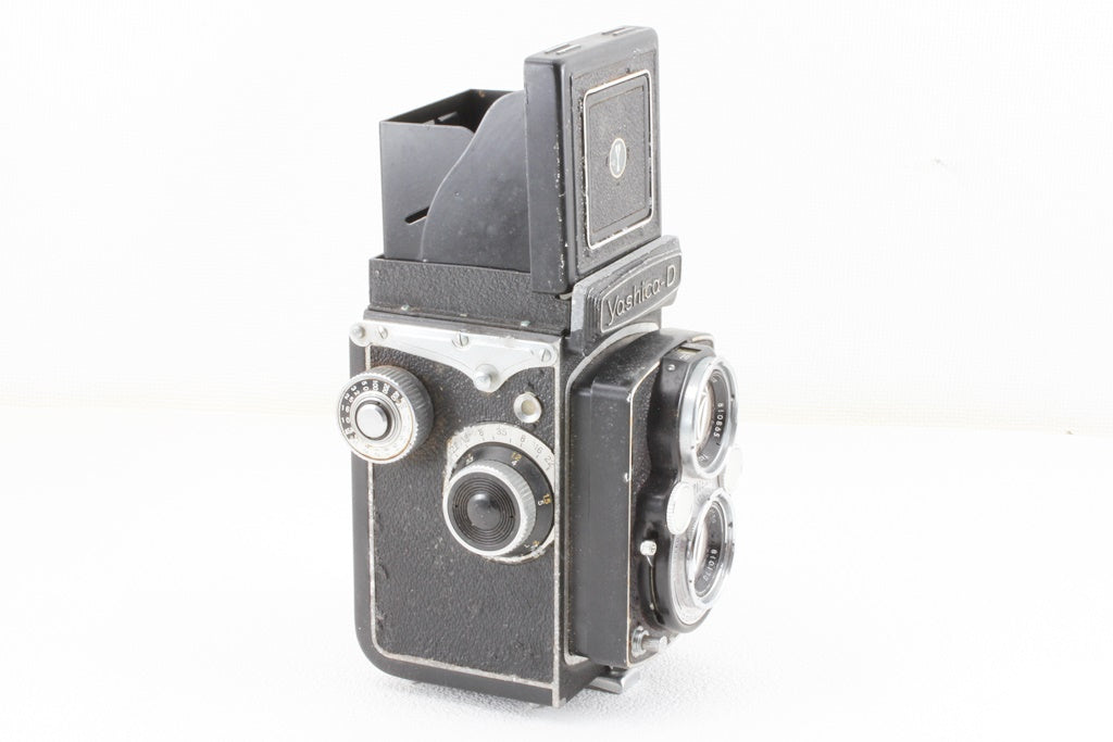 ジャンク品◆YASHICA YASHICA-D Yashikor 80mm F3.5