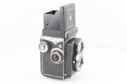ジャンク品◆YASHICA YASHICA-D Yashikor 80mm F3.5