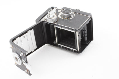 ジャンク品◆YASHICA YASHICA-D Yashikor 80mm F3.5