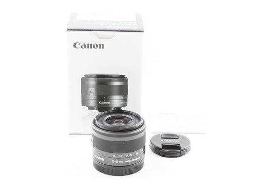 極上品◆Canon EF-M 15-45mm F3.5-6.3 IS STM