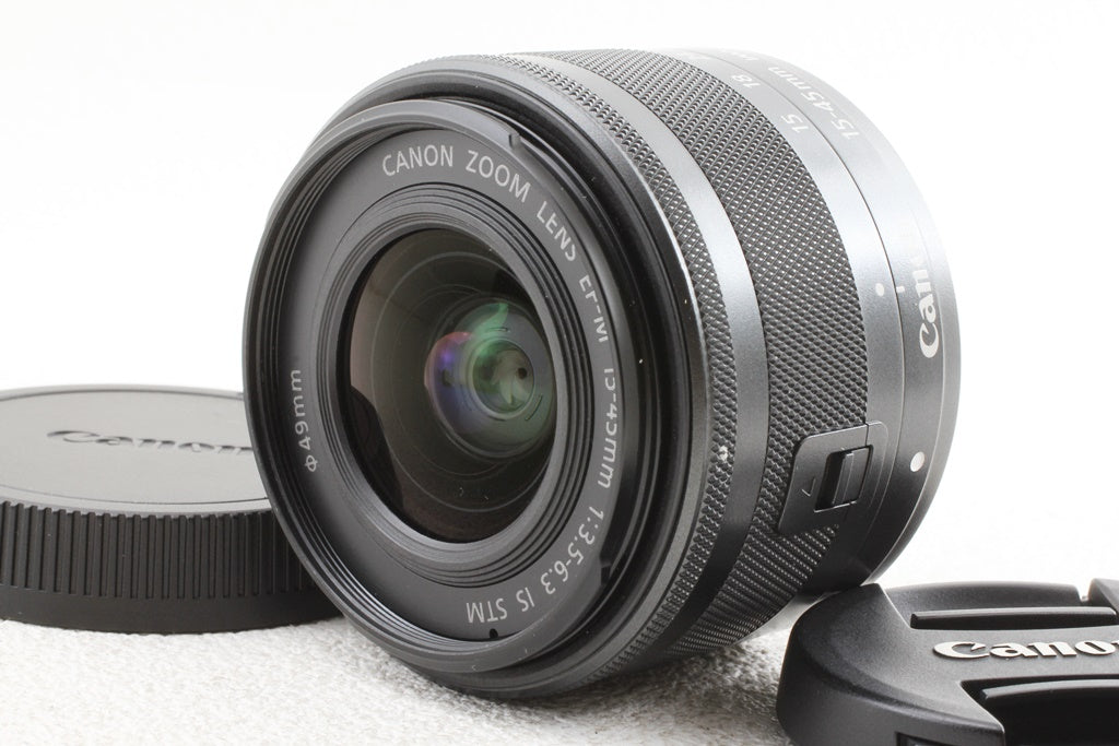 極上品◆Canon EF-M 15-45mm F3.5-6.3 IS STM