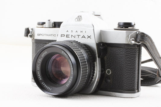 ジャンク品◆ASAHI Pentax SP F smc Takumar 55/1.8