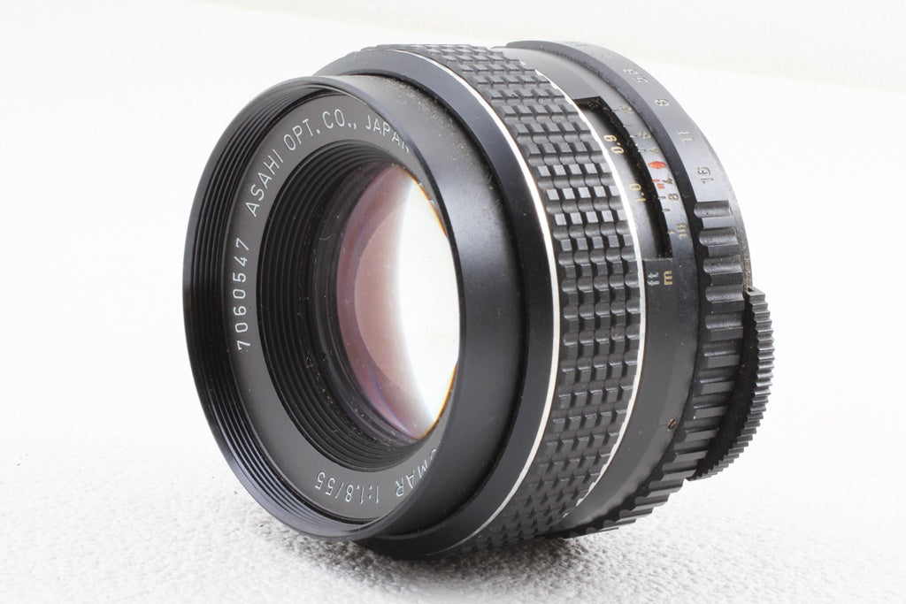 ジャンク品◆ASAHI Pentax SP F smc Takumar 55/1.8