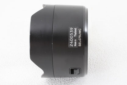 極上品◆SONY SEL075UWC コンバーター