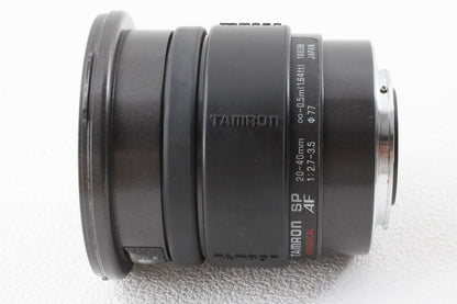 美品◆TAMRON AF 20-40mm F2.7-3.5 166D Minolta A