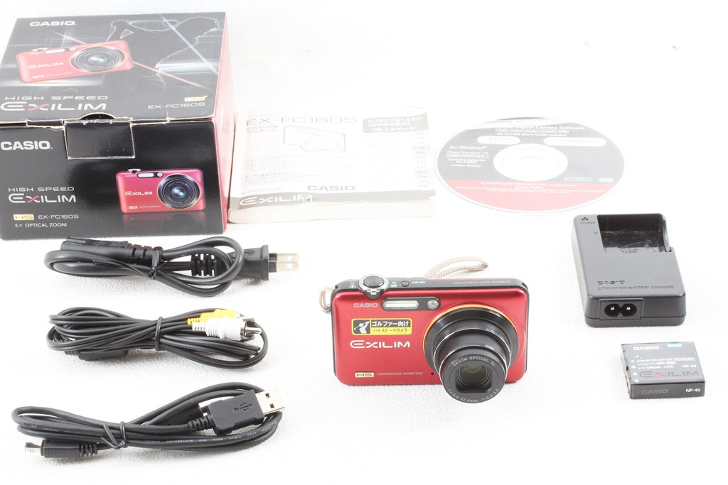 美品◆CASIO EXILIM EX-FC160S コンデジ