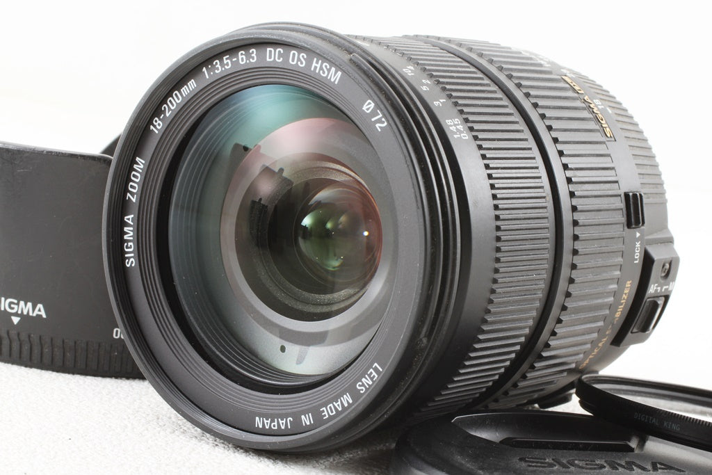 美品◆SIGMA AF 18-200mm F3.5-6.3 DC OS HSM Nikon