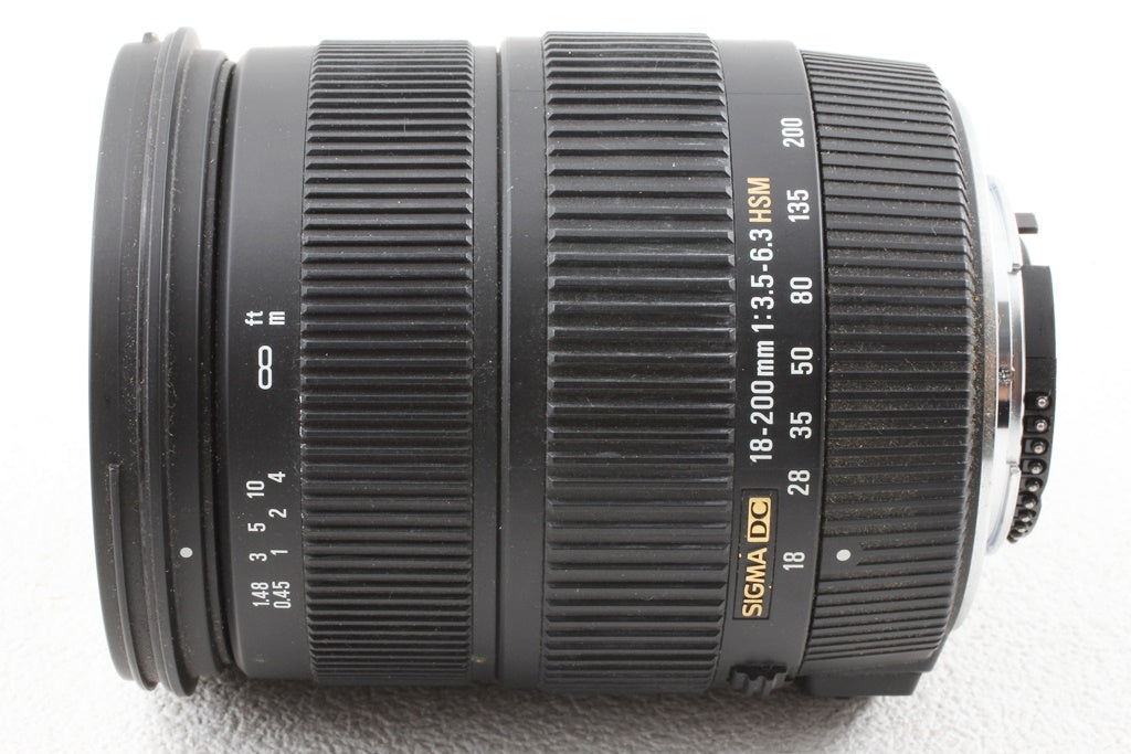 美品◆SIGMA AF 18-200mm F3.5-6.3 DC OS HSM Nikon