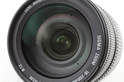 美品◆SIGMA AF 18-200mm F3.5-6.3 DC OS HSM Nikon