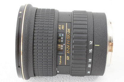 極上品◆TOKINA AT-X124 PRO DX AF12-24mm F4 Canon
