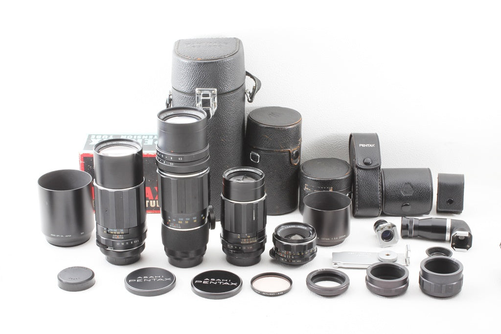 格安品◆ASAHI Pentax Takumar 35/3.5 135/3.5 200/4 300/6.3