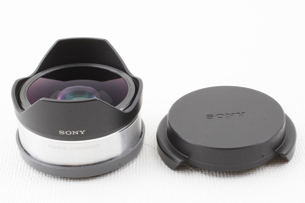 [美品]SONY VCL-ECF1　フイッシュアイコンバーター Amazon.com : Sony VCLECF1 Fisheye Conversion Lens (Black