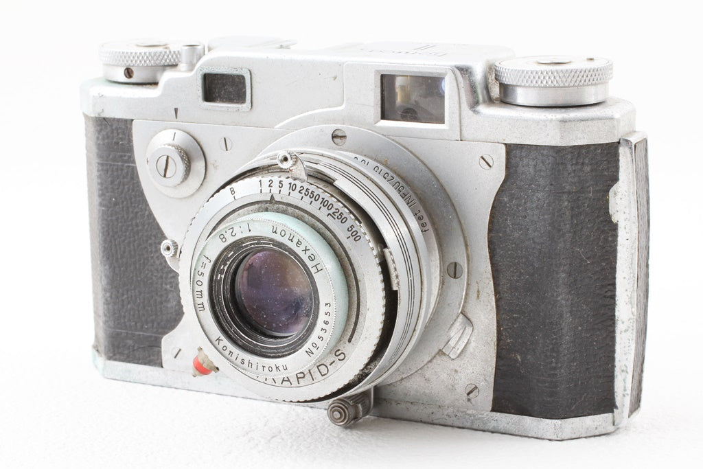 外観美品◆KONICA II 2 Hexanon 50/2.8