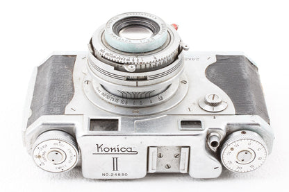 外観美品◆KONICA II 2 Hexanon 50/2.8