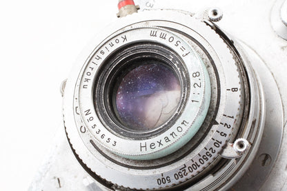 外観美品◆KONICA II 2 Hexanon 50/2.8