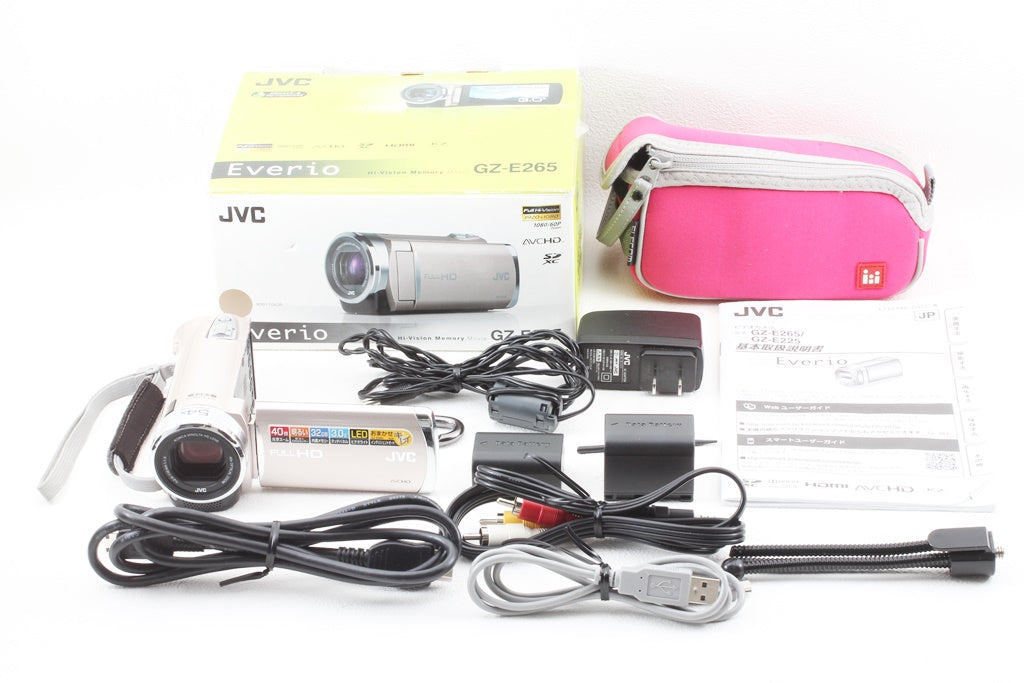 美品◆JVC Victor EVERIO GZ-E265