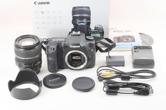 外観美品◆Canon EOS 40D レンズキット
