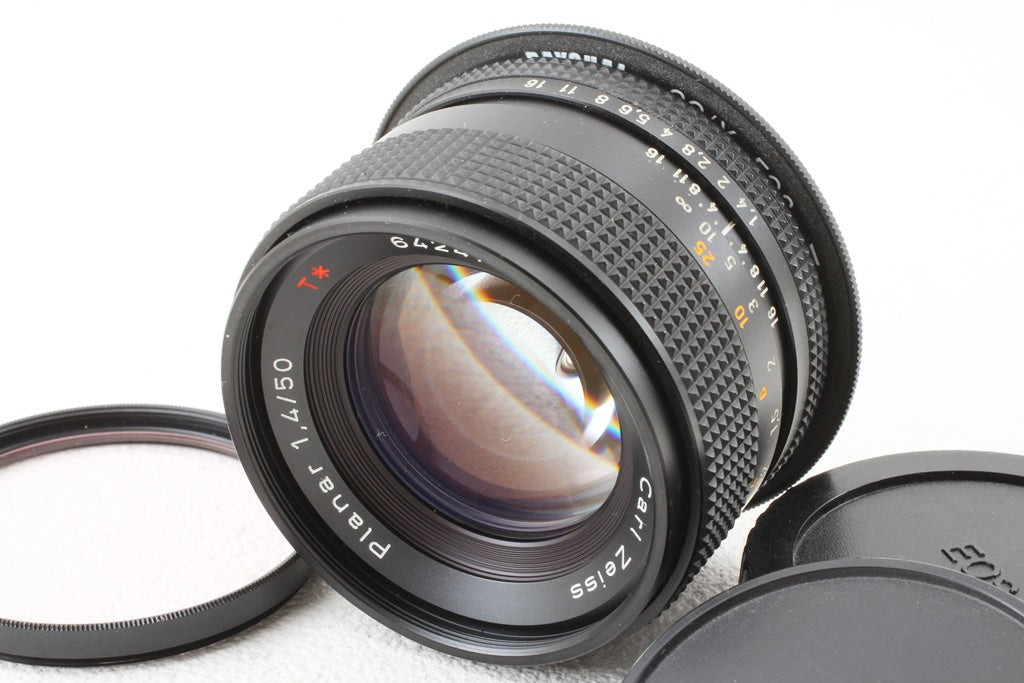 美品◆Contax Planar 50mm F1.4 AEJ Canon EOSマウント