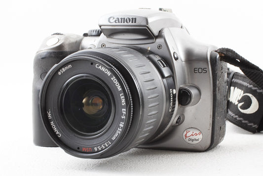 ジャンク品◆Canon EOS Kiss Digital レンズキット