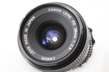 外観美品◆Canon NEW FD 28mm F2.8