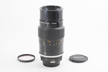 格安品◆NIKON Ai Micro Nikkor 105mm F4