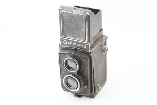 ジャンク品◆Rolleicord I Triotar 7.5cm F3.5