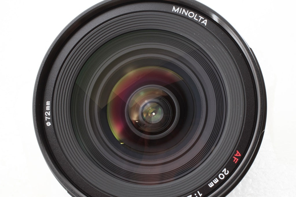 極上品◆MINOLTA AF 20mm F2.8 旧