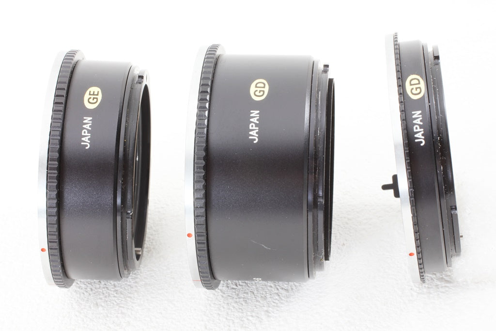美品◆Mamiya M645用 AUTO-EXT RING NO.1 NO.2 NO.3-S