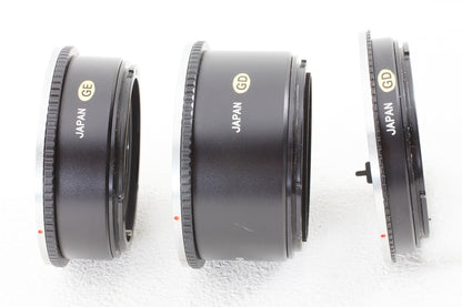 美品◆Mamiya M645用 AUTO-EXT RING NO.1 NO.2 NO.3-S