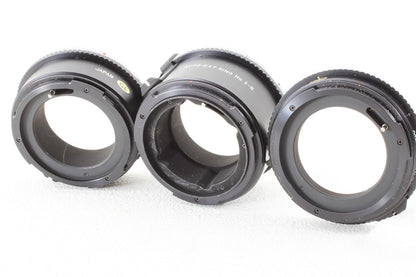 美品◆Mamiya M645用 AUTO-EXT RING NO.1 NO.2 NO.3-S
