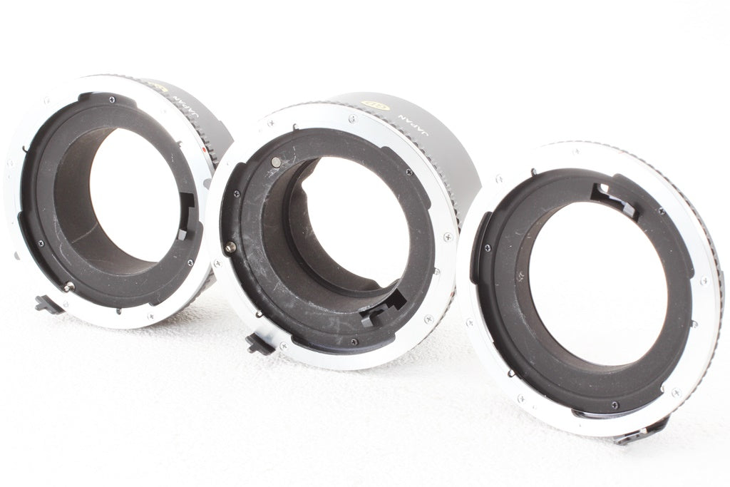 美品◆Mamiya M645用 AUTO-EXT RING NO.1 NO.2 NO.3-S