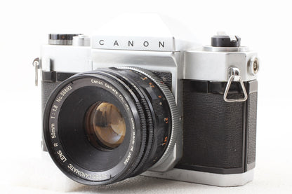 ジャンク品◆Canon Canonflex RP R 50/1.8
