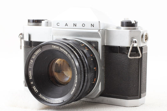 ジャンク品◆Canon Canonflex RP R 50/1.8