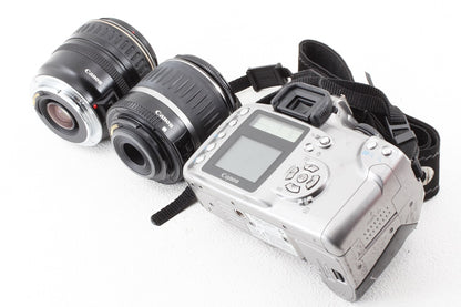 外観美品◆Canon EOS Kiss Digital ダブルレンズキット