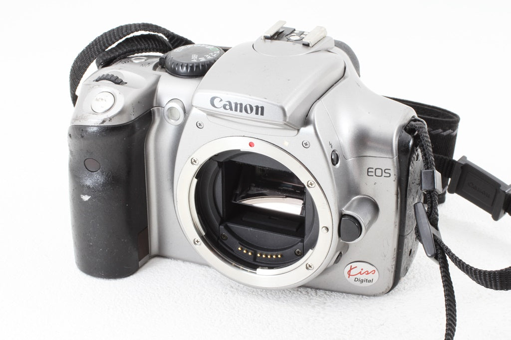 外観美品◆Canon EOS Kiss Digital ダブルレンズキット