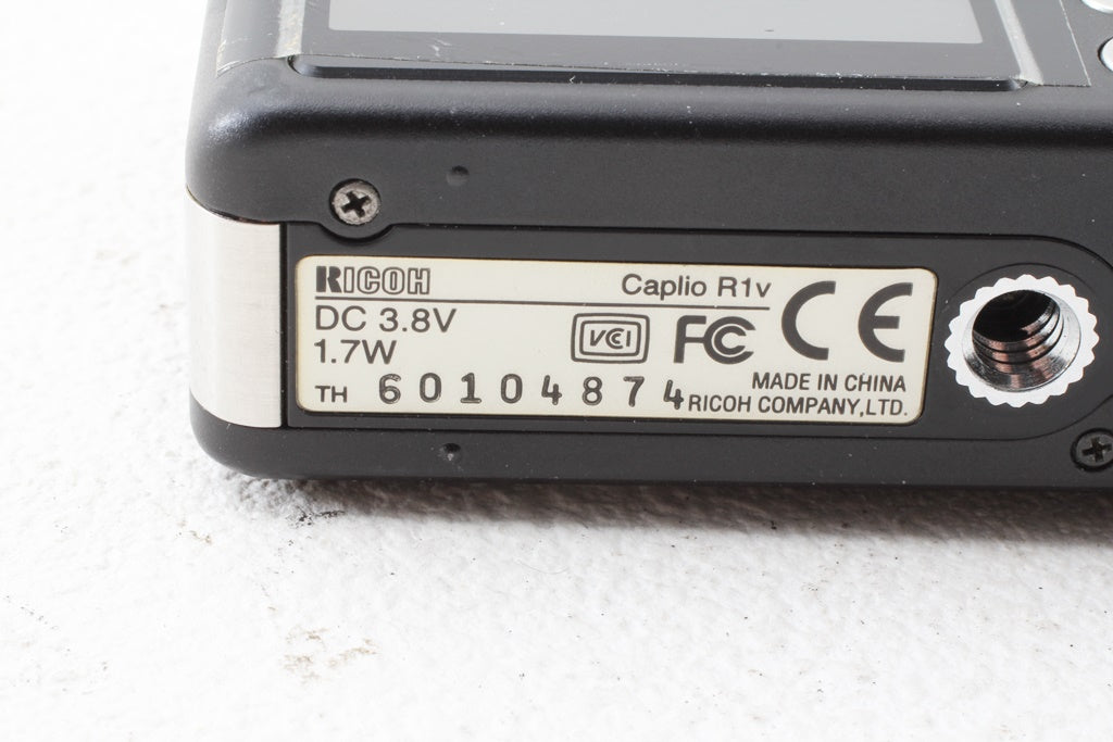 ジャンク品◆RICOH Caplio R1V