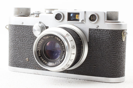 外観美品◆Leotax T Topcor 5cm F2.8