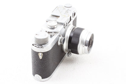 外観美品◆Leotax T Topcor 5cm F2.8