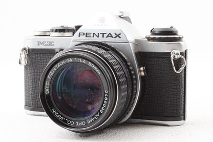 ジャンク品◆Pentax ME smc Pentax-M 50/1.4 レンズ付き