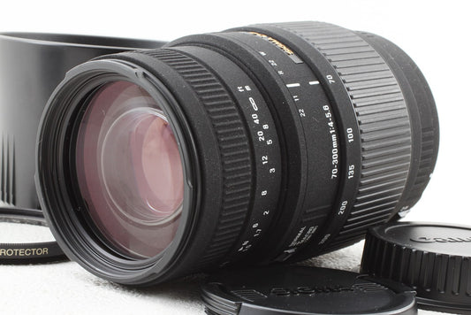 美品◆SIGMA AF 70-300mm F4-5.6 DG MACRO Canon
