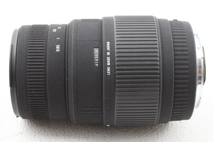 美品◆SIGMA AF 70-300mm F4-5.6 DG MACRO Canon
