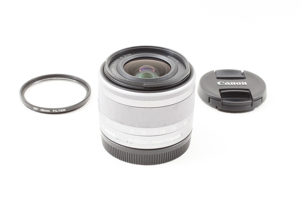 美品◆Canon EF-M 15-45mm F3.5-6.3 IS STM