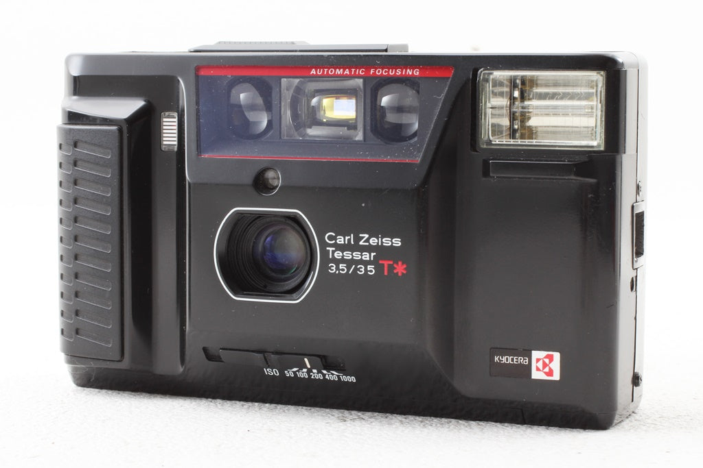 外観美品◆YASHICA T AF-D Carl Zeiss Tessar 3.5/35