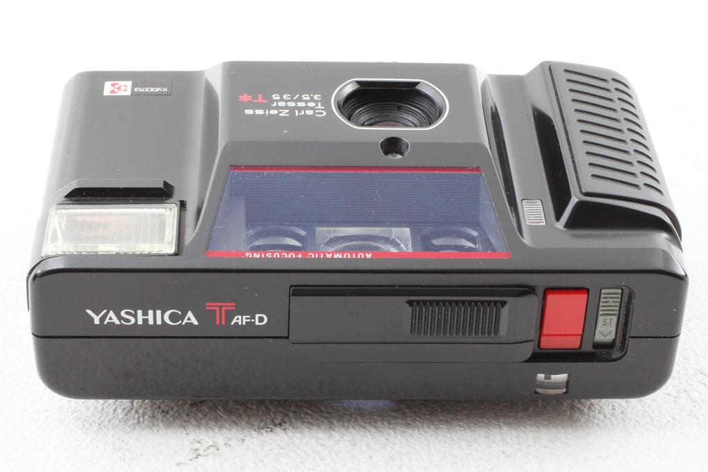 外観美品◆YASHICA T AF-D Carl Zeiss Tessar 3.5/35