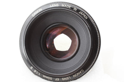 外観美品◆Canon EF 50mm F1.8 Ⅱ2