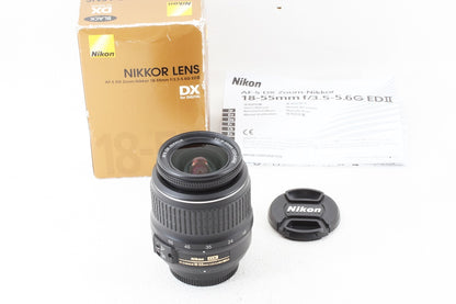 美品◆Nikon AF-S DX Zoom-Nikkor 18-55mm F3.5-5.6G ED II