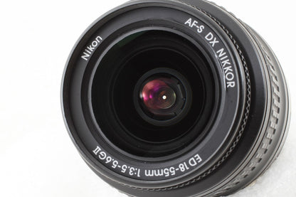 美品◆Nikon AF-S DX Zoom-Nikkor 18-55mm F3.5-5.6G ED II