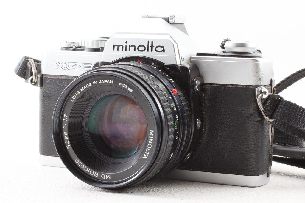 ジャンク品◆Minolta XG-E MD ROKKOR 50/1.7