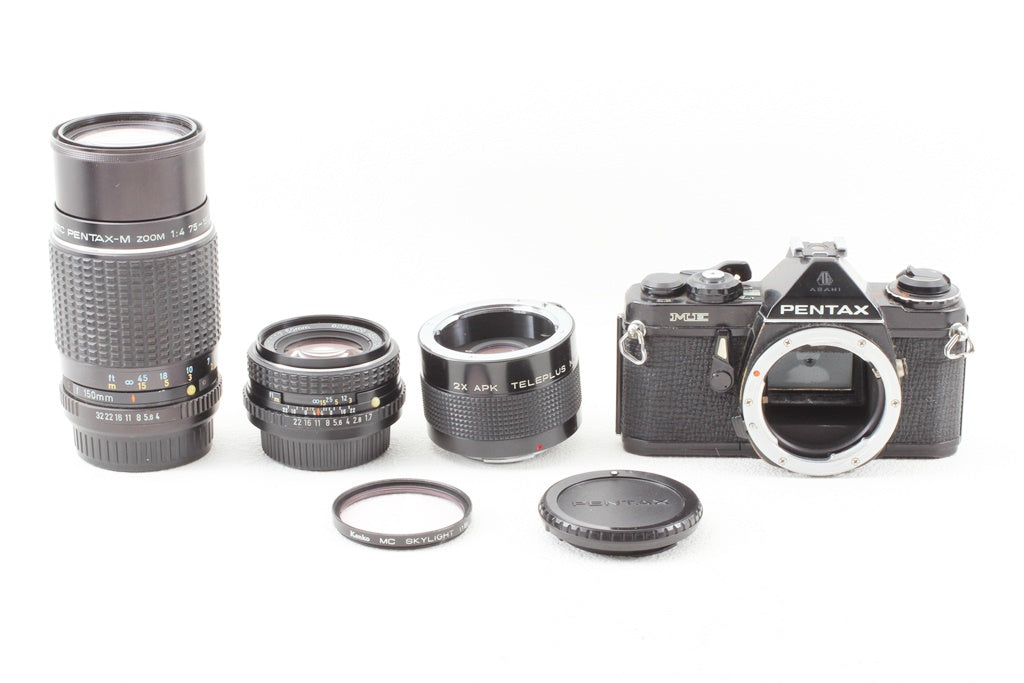 格安品◆Pentax ME smc Pentax-M 50/1.7 75-150/4 レンズ付き
