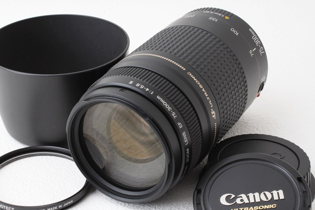 ジャンク品◆Canon EF 75-300mm F4-5.6 II